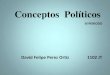 Conceptos políticos III periodo