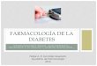 Farmacología diabetes, resistencia a la insulina, diabetes gestacional