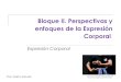 Expresión Corporal y Danza [Bloque II perspectivas y enfoques de la EC]