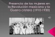 La mujer en la revolución mexicana