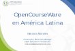 OpenCourseWare en América Latina