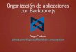 Organización de aplicaciones web con Backbone.js