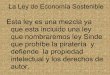 La ley de economia sostenible castellano