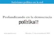 Profundizando en la democracia: Politika 2.0