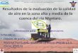 El Mantaro Revive - Resultados de la evaluación de la calidad de aire de la zona alta y media de la cuenca del río Mantaro - Perú