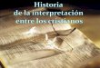 Historia de la interpretación cristiana 2