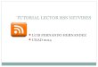 Tutorial lector rss netvibes 2014