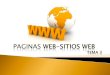 Paginas Web- Sitios Web