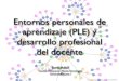 #PLEGr Presentación de Jordi Adell en Jornada de formación CEP Granada. "PLE y desarrollo profesional docente"