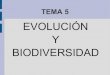 Tema 5. Evolución y biodiversidad