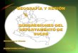 Sucre subregiones