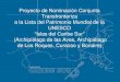 II Taller Alianza Eco-region Caribe Sur / PATRIMONIO: Islas del Caribe Sur justificacion legal