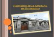 Congreso de la republica de guatemala»