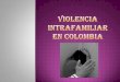 Violencia intrafamiliar en colombia