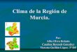 Clima de la Región de Murcia