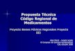 Propuesta Codigo Regional de Medicamentos 2008