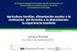 Agricultura familiar, alimentación escolar y la realización  del derecho a la alimentación: la experiencia brasileña