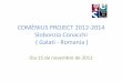 Comènius project 2012 2014 151112