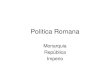 Politica romana (1)