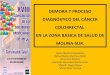 Demora y proceso diagnóstico del cáncer colorrectal en la zona básica de salud de Molina-Sur