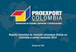 Reporte trimestral de inversión extranjera directa en Colombia a primer semestre 2014