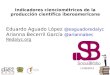 Indicadores cienciométricos de la producción científica iberoamericana