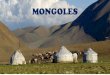 Mongoles blanca ambre