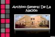Archivo general de la nacion