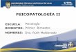 PSICOPATOLOGÍA II (I Bimestre Abril Agosto 2011)