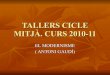 Tallers cicle mitjà