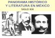 HISTORIA CULTURA MEX. Panorama del Siglo XIX en México