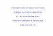 Protocolo absentismo publicado pola Conselleria  de Educación. Xunta  de Galicia