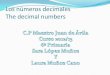 Tema 6. los números decimales