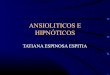 Ansiolíticos y antipsicóticos