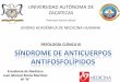 Síndrome antifosfolípidos