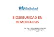 Bioseguridad en hemodialisis