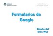 Formularios google