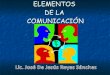 ITSF Elementos de la comunicacion
