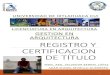 Registro y certificacion