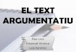 El text argumentatiu (1)