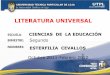 UTPL-LITERATURA UNIVERSAL I -II-BIMESTRE-(OCTUBRE 2111-FEBRERO 2012)