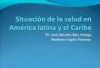 Situación de la salud en américa latina y Panamá