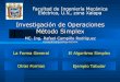 Investigacion de Operaciones No. 2 - R. Campillo