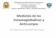Medición de las inmunoglobulinas y anticuerpos