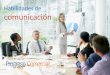 Habilidades de Comunicación Progreso Comercial