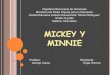 Mickey y Minnie caricatura
