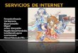 Servicios  de internet