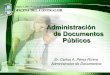 Administracion De Documentos Publicos Of Contralor