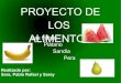 Las frutas proyecto de los alimentos