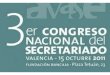 Congreso del Secretariado en Valencia